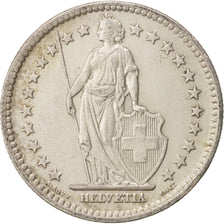 Switzerland, 2 Francs, 1947, Bern, AU(50-53), Silver, KM:21