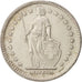 Switzerland, 2 Francs, 1947, Bern, AU(50-53), Silver, KM:21