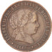 Spain, Isabel II, 2-1/2 Centimos, 1868, EF(40-45), Copper, KM:634.2