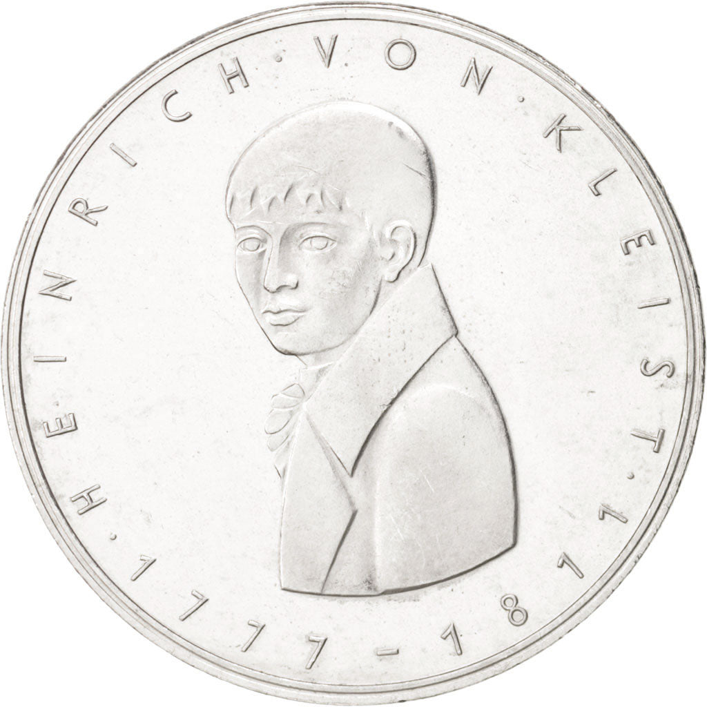 Coin, GERMANY - FEDERAL REPUBLIC, 5 Mark, 1977, Karlsruhe, Germany, MS(63)