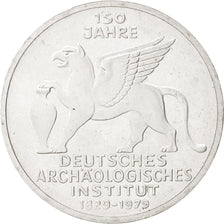 GERMANY - FEDERAL REPUBLIC, 5 Mark, 1979, Hamburg, MS(64), Silver, KM:150