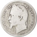 Frankreich, Napoleon III, 2 Francs, 1866, Paris, F(12-15), Silver, KM:807.1