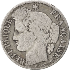 France, Cérès, 50 Centimes, 1895, Paris, VF(20-25), Silver, KM:834.1