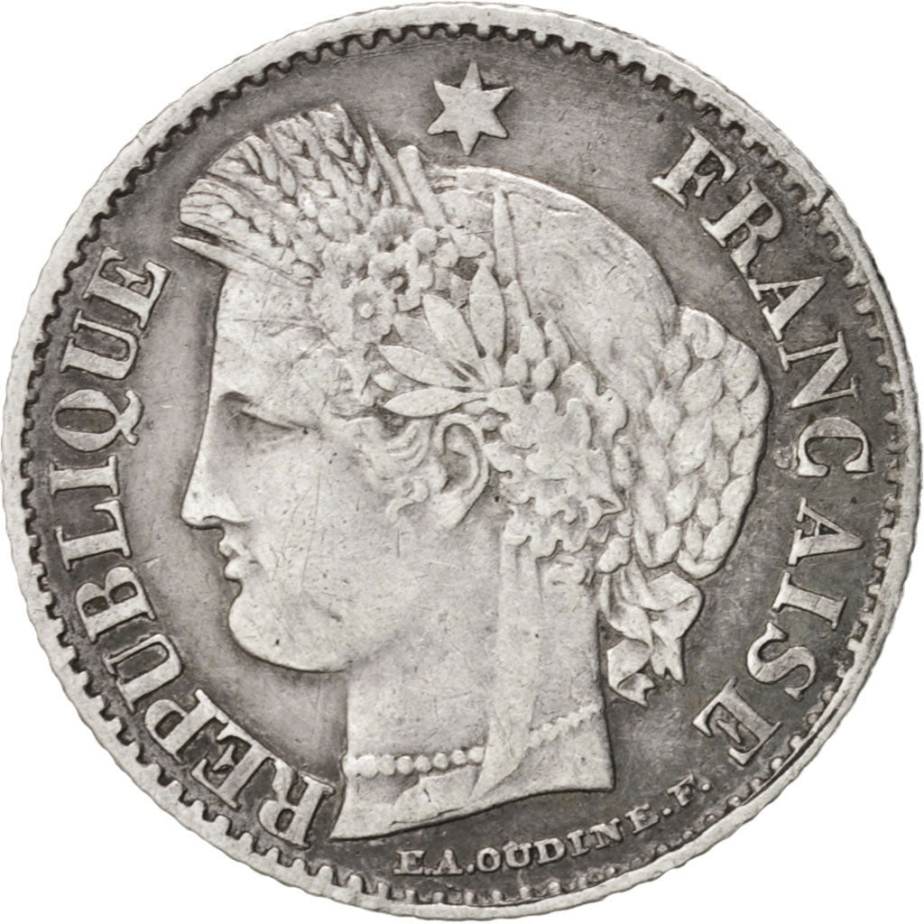 Monnaie, France, Cérès, 20 Centimes, 1851, Paris, TTB, Argent, KM:758.1
