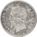 Frankreich, Napoleon III, 20 Centimes, 1860, Strasbourg, VF(20-25), KM:778.2