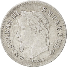 Coin, France, Napoleon III, Napoléon III, 20 Centimes, 1866, Strasbourg