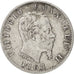 Coin, Italy, Vittorio Emanuele II, 20 Centesimi, 1863, Milan, VF(30-35), Silver