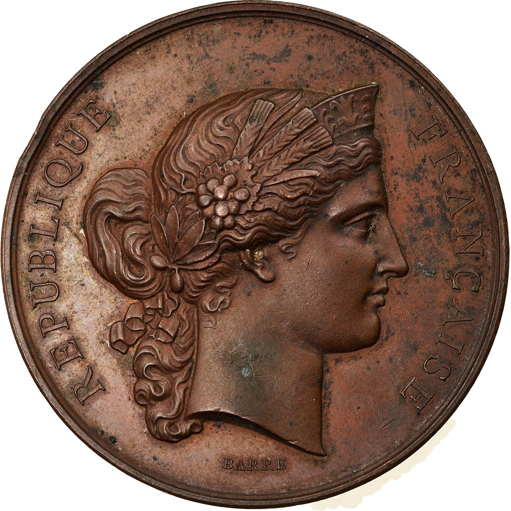 France, Medal, Exposition Universelle de Paris, Animaux Reproducteurs, 1878