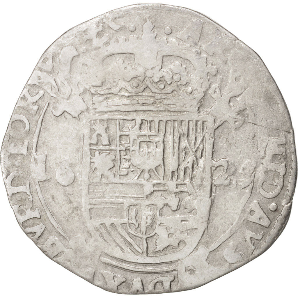 Spanish Netherlands, TOURNAI, Escalin, 1625, Tournai, VF(30-35), KM:41