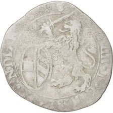 Spanish Netherlands, BRABANT, Escalin, 1622, Antwerp, VF(20-25), Silver, KM:52.1