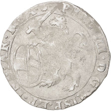 Coin, Spanish Netherlands, BRABANT, Escalin, 1624, Antwerp, VF(20-25), Silver