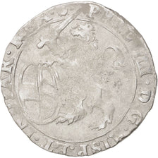 Moneta, Paesi Bassi Spagnoli, BRABANT, Escalin, 1624, Antwerp, MB, Argento