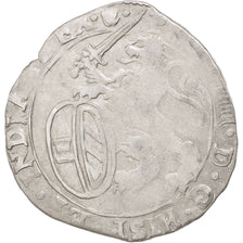 Coin, Spanish Netherlands, BRABANT, Escalin, Antwerp, VF(20-25), Silver