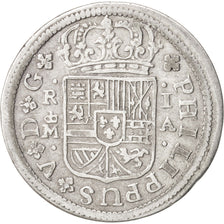 Spain, Philip V, Real, 1721, Madrid, VF(30-35), Silver, KM:298