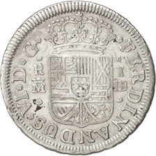 Spain, Ferdinand VI, Real, 1754, Madrid, EF(40-45), Silver, KM:369.1