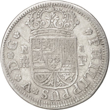 Spagna, Philip V, Real, 1726, Segovia, MB+, Argento, KM:299