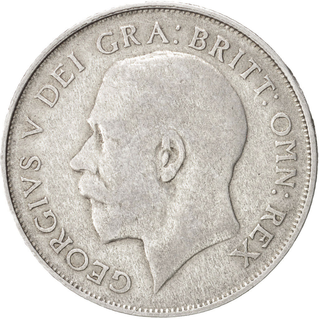 Great Britain, George V, Shilling, 1922, VF(20-25), Silver, KM:816a