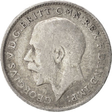 Coin, Great Britain, George V, 3 Pence, 1918, EF(40-45), Silver, KM:813