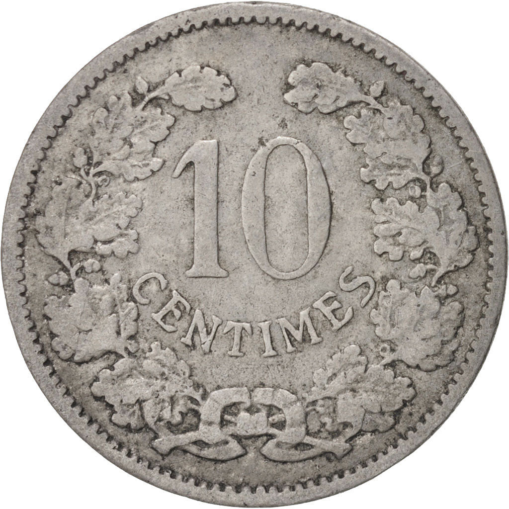 Coin, Luxembourg, Adolphe, 10 Centimes, 1901, VF(30-35), Copper-nickel, KM:25