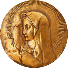 França, Medal, La Vierge Marie, Crenças e religiões, Dropsy, EF(40-45)