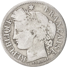 France, Cérès, 2 Francs, 1870, Paris, F(12-15), Silver, KM:817.1, Gadoury:530