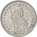 Switzerland, Franc, 1908, Bern, EF(40-45), Silver, KM:24