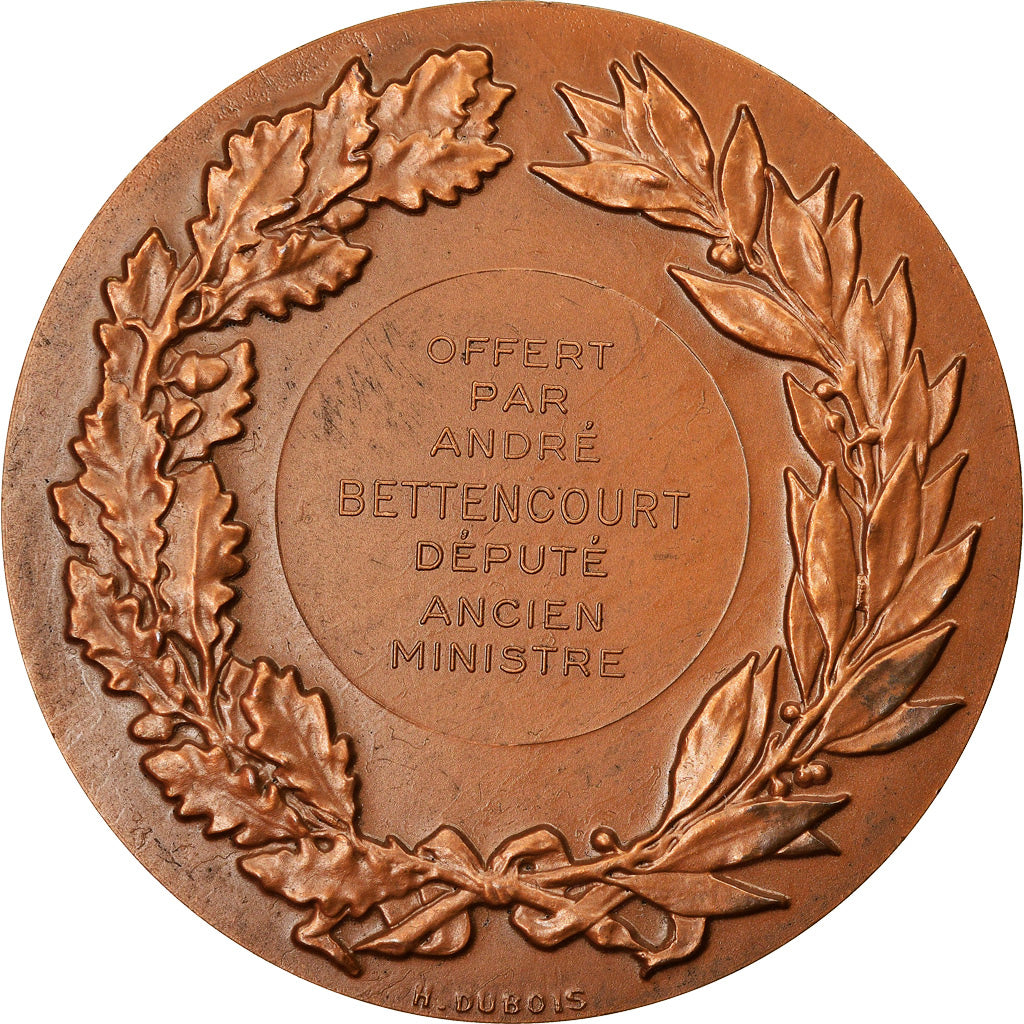 Francja, Medal, Marianne, Offert par Mr Bettencourt, Député, Ancien Ministre