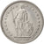 Moneda, Suiza, 2 Francs, 1968, Bern, EBC+, Cobre - níquel, KM:21a.1