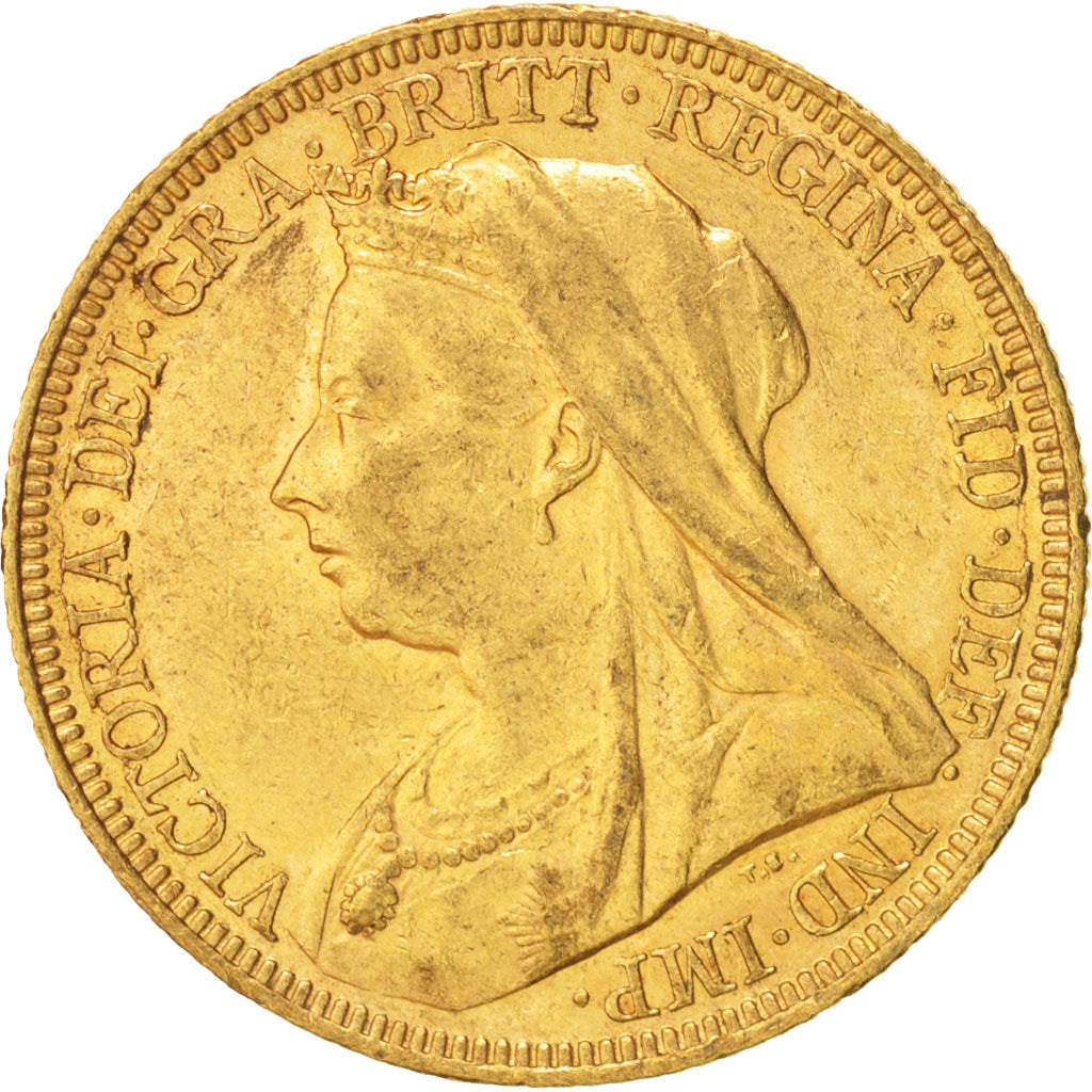 Australia, Victoria, Sovereign, 1894, Sydney, AU(50-53), Gold, KM:13