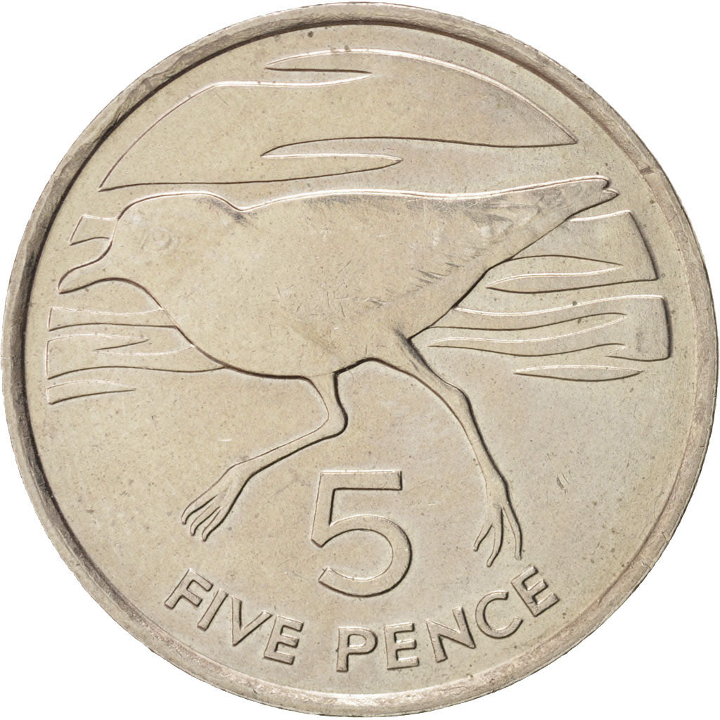 SAINT HELENA & ASCENSION, Elizabeth II, 5 Pence, 1984, MS(60-62), KM:3