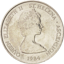 SAINT HELENA & ASCENSION, Elizabeth II, 10 Pence, 1984, MS(63), KM:4