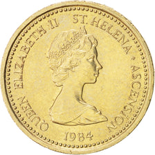 SAINT HELENA & ASCENSION, Elizabeth II, Pound, 1984, MS(63), KM:6