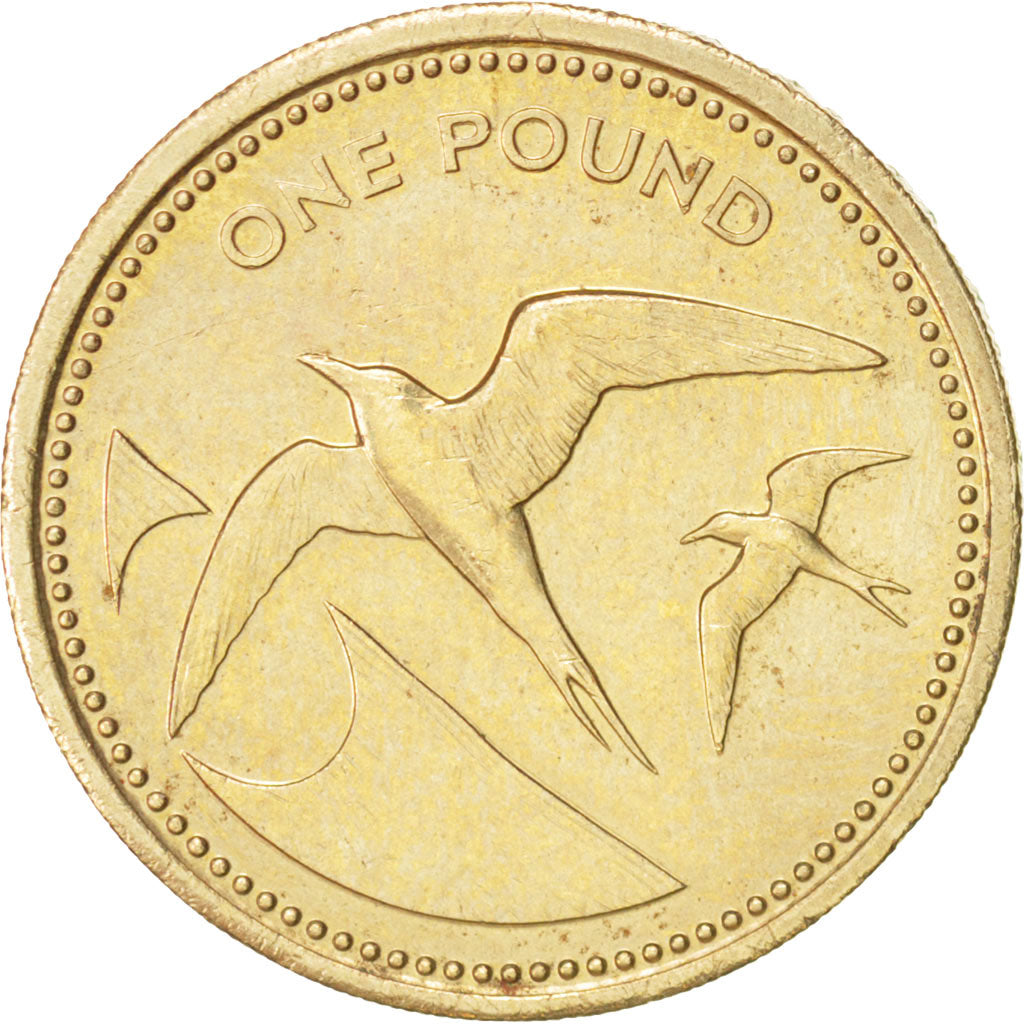 SAINT HELENA & ASCENSION, Elizabeth II, Pound, 1984, MS(63), KM:6