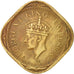 INDIA-BRITISH, George VI, 2 Annas, 1943, Bombay, EF(40-45), KM:541a