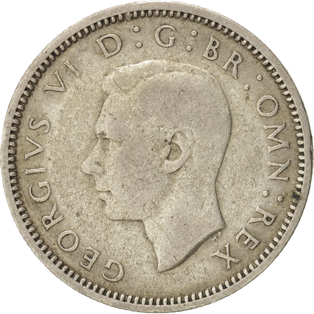 Coin, Great Britain, George VI, 6 Pence, 1940, VF(30-35), Silver, KM:852