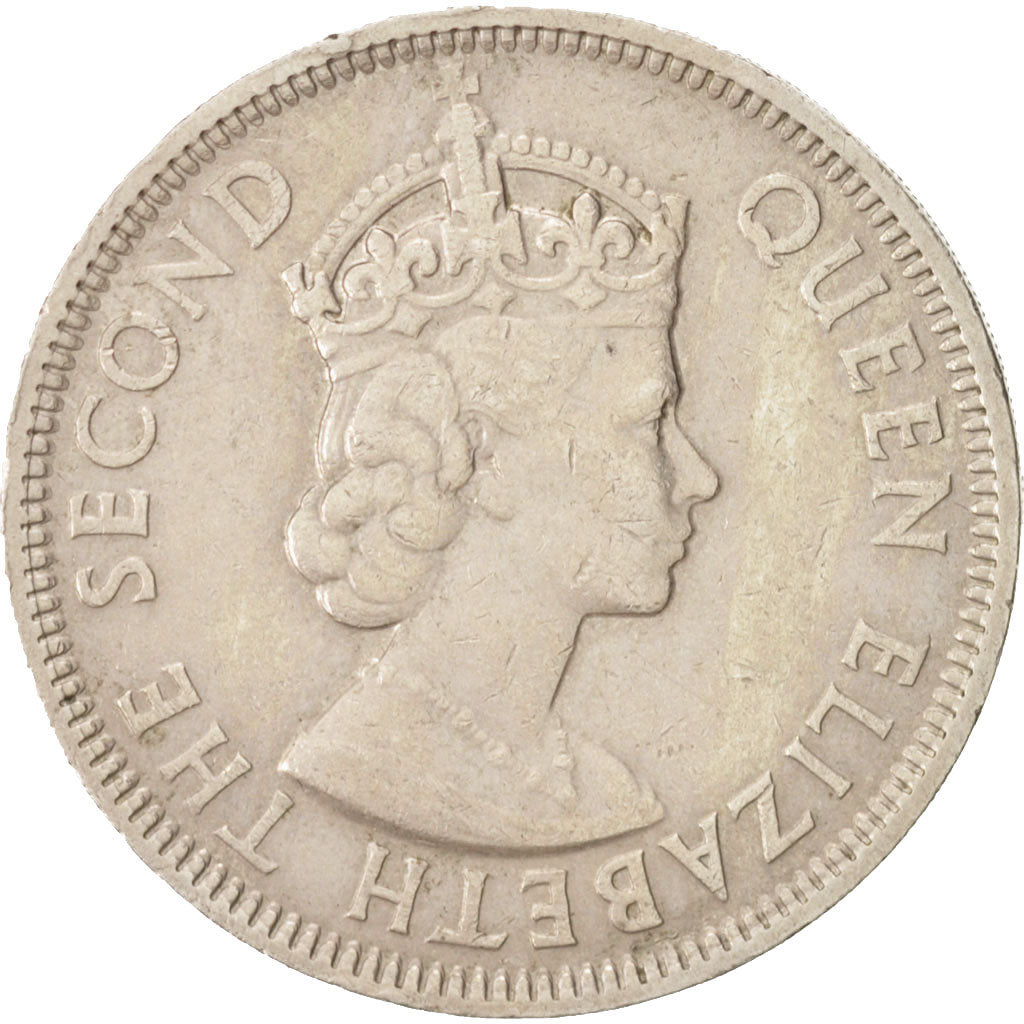 Mauritius, Elizabeth II, Rupee, 1971, EF(40-45), Copper-nickel, KM:35.1