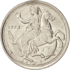 Greece, Constantine II, 20 Drachmai, 1973, AU(55-58), Copper-nickel, KM:111.3