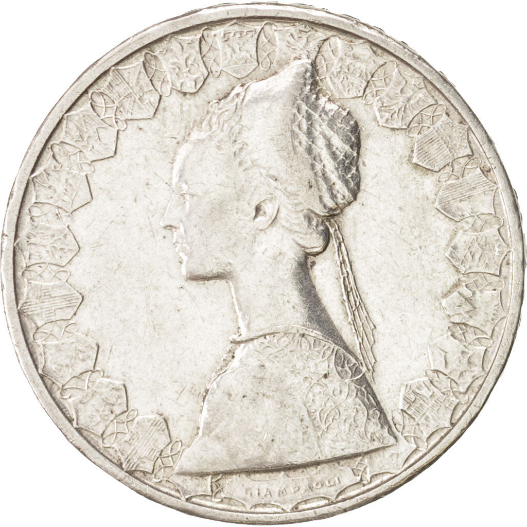 Italy, 500 Lire, 1960, Rome, EF(40-45), Silver, KM:98