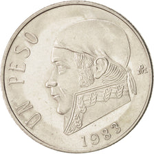 Coin, Mexico, Peso, 1983, Mexico City, MS(63), Copper-nickel, KM:460