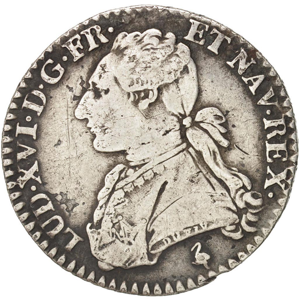 France, Louis XVI, 1/10 Écu, 1778, Paris, VF(30-35), Silver, KM:568.1