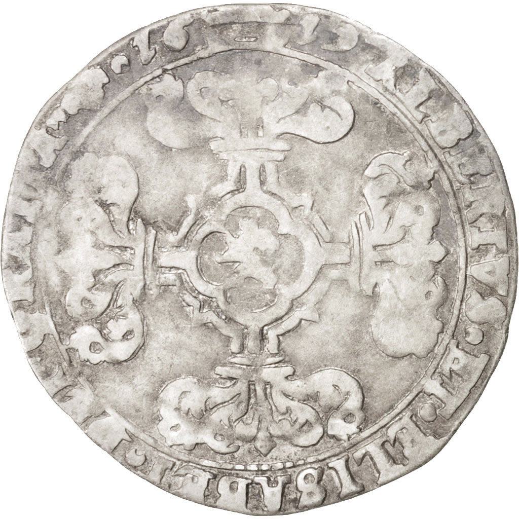 Spanish Netherlands, BRABANT, 3 Patards, 1619, Brussels, VF(30-35), KM:45.3
