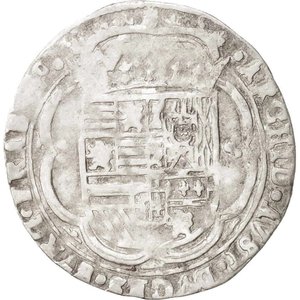 Spanish Netherlands, BRABANT, 3 Patards, 1619, Brussels, VF(30-35), KM:45.3