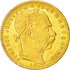 Hungary, Franz Joseph I, 20 Francs, 1887, Kormoczbanya, AU(50-53), KM:467