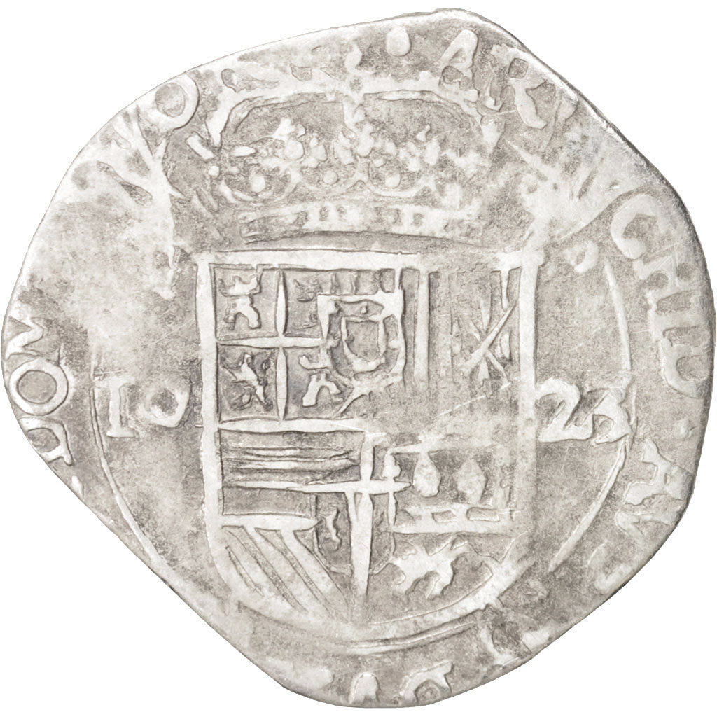 Spanish Netherlands, TOURNAI, Escalin, 1623, Tournai, EF(40-45), KM:41