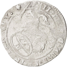 Moneda, Países Bajos españoles, BRABANT, Escalin, 1650, Antwerp, BC+, Plata