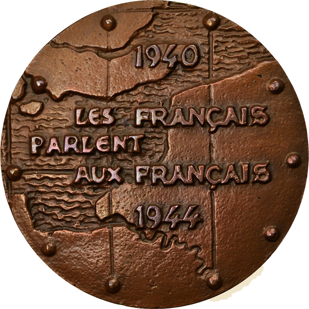 France, Médaille, Seconde Guerre Mondiale, Radio Londres, Politics, Society
