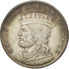 Frankreich, Medal, Childéric I, History, VZ, Silber