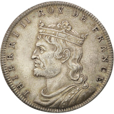 Francia, Medal, Thierri II, History, BB+, Argento