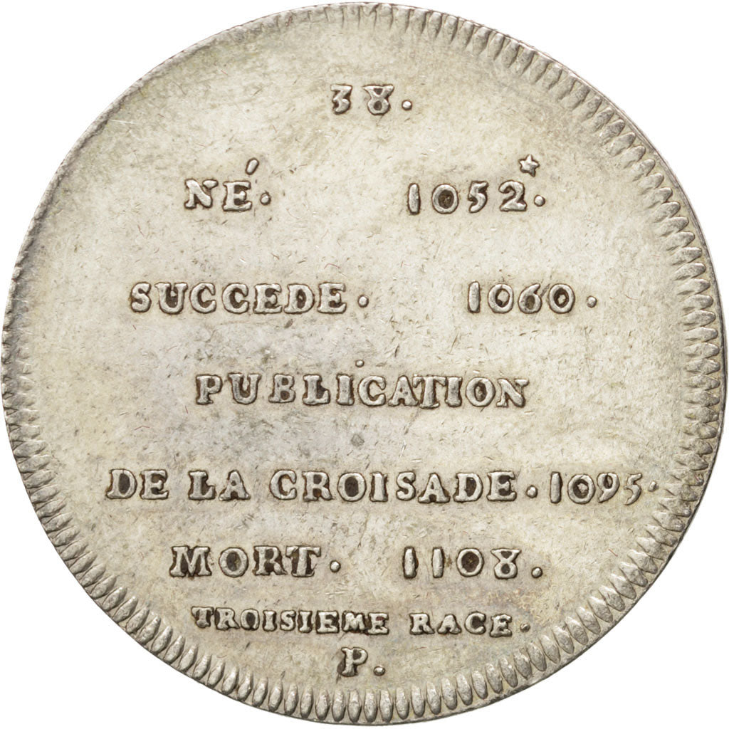 France, Medal, Philippe I, History, AU(50-53), Silver
