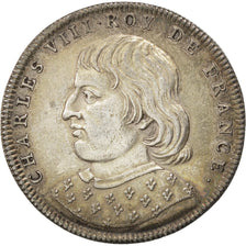Frankreich, Medal, Charles VIII, History, VZ, Silber